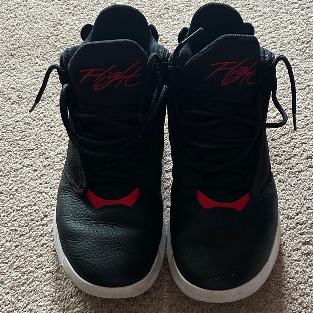 Nike Black and Red Air Jordan Men’s Sneakers